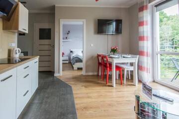 Фото номера One-Bedroom Apartment (rubiNOWY) Апартаменты Apartamenty Izerskie г. Сверадув-Здруй 10