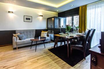 Фото номера Two-Bedroom Apartment (Kominkowy z Sauna) Апартаменты Apartamenty Izerskie г. Сверадув-Здруй 7
