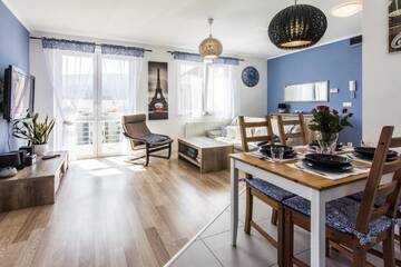 Фото номера Two-Bedroom Apartment (Niebieskie Migdały) Апартаменты Apartamenty Izerskie г. Сверадув-Здруй 3