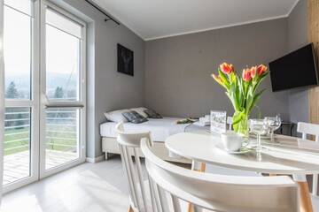Фото номера Studio Apartment (Izerski z sauna) Апарт-отели Apartamenty Izerskie - ul. Cicha 13F-G г. Сверадув-Здруй 20