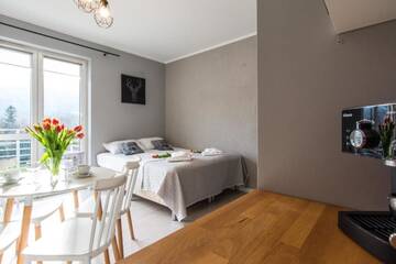 Фото номера Studio Apartment (Izerski z sauna) Апарт-отели Apartamenty Izerskie - ul. Cicha 13F-G г. Сверадув-Здруй 21