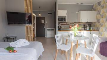 Фото номера Studio Apartment (Izerski z sauna) Апарт-отели Apartamenty Izerskie - ul. Cicha 13F-G г. Сверадув-Здруй 25