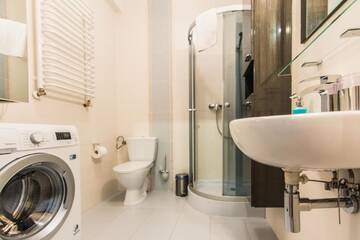 Фото номера Studio Apartment (Izerski z sauna) Апарт-отели Apartamenty Izerskie - ul. Cicha 13F-G г. Сверадув-Здруй 14