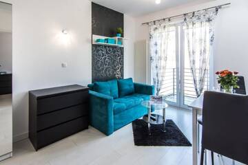 Фото номера One-Bedroom Apartment (Prestiżowy bis) Апарт-отели Apartamenty Izerskie - ul. Cicha 13H-I г. Сверадув-Здруй 7
