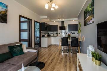 Фото номера Two-Bedroom Apartment (Leśny Zakątek) Апарт-отели Apartamenty Izerskie - ul. Cicha 13H-I г. Сверадув-Здруй 10