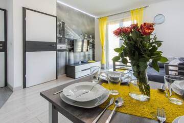 Фото номера One-Bedroom Apartment (Prestiżowy prim) Апарт-отели Apartamenty Izerskie - ul. Cicha 13H-I г. Сверадув-Здруй 6