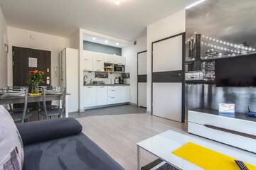 Фото номера One-Bedroom Apartment (Prestiżowy prim) Апарт-отели Apartamenty Izerskie - ul. Cicha 13H-I г. Сверадув-Здруй 7