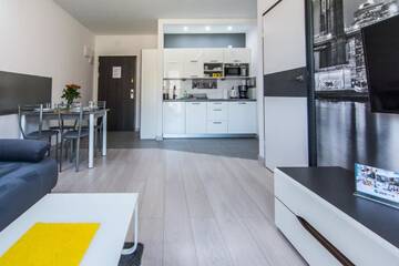 Фото номера One-Bedroom Apartment (Prestiżowy prim) Апарт-отели Apartamenty Izerskie - ul. Cicha 13H-I г. Сверадув-Здруй 8