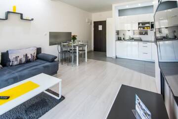 Фото номера One-Bedroom Apartment (Prestiżowy prim) Апарт-отели Apartamenty Izerskie - ul. Cicha 13H-I г. Сверадув-Здруй 9