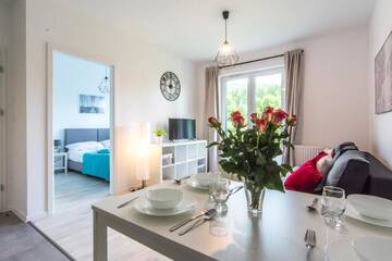 Фото номера One-Bedroom Apartment (Zajęcznik) Апарт-отели Apartamenty Izerskie - ul. Cicha 13H-I г. Сверадув-Здруй 6