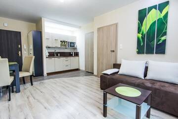 Фото номера Two-Bedroom Apartment (Stylowy) Апарт-отели Apartamenty Izerskie - ul. Cicha 13H-I г. Сверадув-Здруй 2