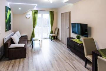 Фото номера Two-Bedroom Apartment (Stylowy) Апарт-отели Apartamenty Izerskie - ul. Cicha 13H-I г. Сверадув-Здруй 4