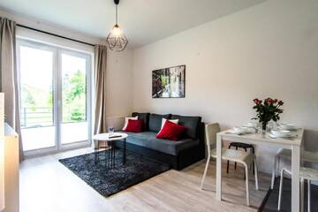Фото номера One-Bedroom Apartment (Zajęcznik) Апарт-отели Apartamenty Izerskie - ul. Cicha 13H-I г. Сверадув-Здруй 11
