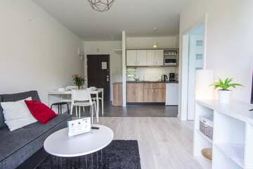 Фото номера One-Bedroom Apartment (Zajęcznik) Апарт-отели Apartamenty Izerskie - ul. Cicha 13H-I г. Сверадув-Здруй 9