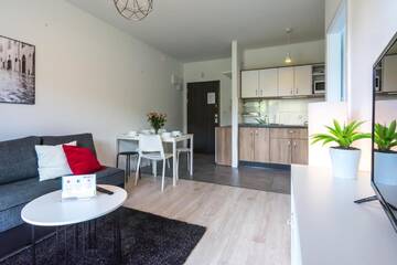 Фото номера One-Bedroom Apartment (Zajęcznik) Апарт-отели Apartamenty Izerskie - ul. Cicha 13H-I г. Сверадув-Здруй 10
