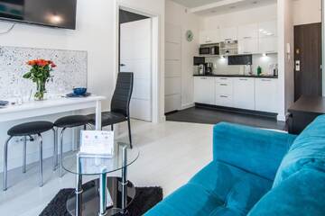 Фото номера One-Bedroom Apartment (Prestiżowy bis) Апарт-отели Apartamenty Izerskie - ul. Cicha 13H-I г. Сверадув-Здруй 9
