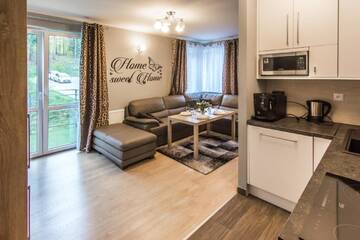 Фото номера One-Bedroom Apartment (Całoroczny) Апарт-отели Apartamenty Izerskie - ul. Cicha 13D-E г. Сверадув-Здруй 9