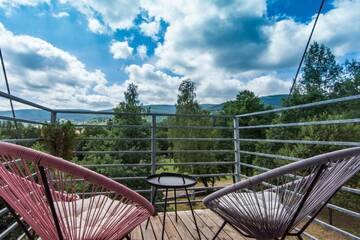 Фото номера One-Bedroom Apartment (Izerska widokówka) Апарт-отели Apartamenty Izerskie - ul. Cicha 13D-E г. Сверадув-Здруй 5