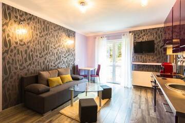 Фото номера One-Bedroom Apartment (Lawendowy) Апарт-отели Apartamenty Izerskie - ul. Cicha 13D-E г. Сверадув-Здруй 4